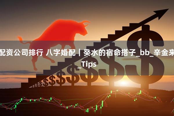 配资公司排行 八字婚配｜癸水的宿命搭子_bb_辛金来_Tips